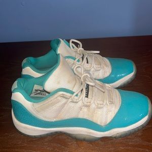 Authentic Jordan Retro 11 Aqua low